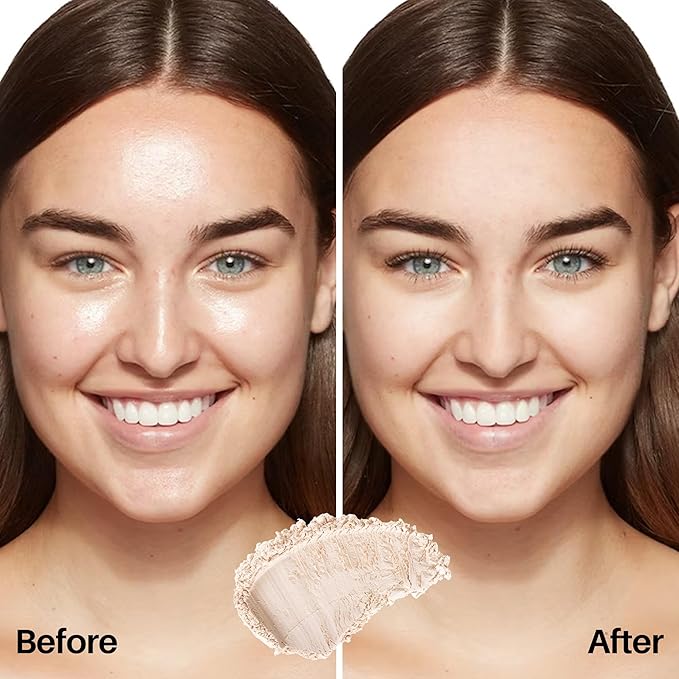 FV Baking Powder, Lightweight Loose Smooth Ivory Setting Powder Highlighter Poreless Longwearing Matte Waterproof Oil Absorb Makeup Powder for Setting with No Flashback 0.35oz(10g)-VivaGrace Women