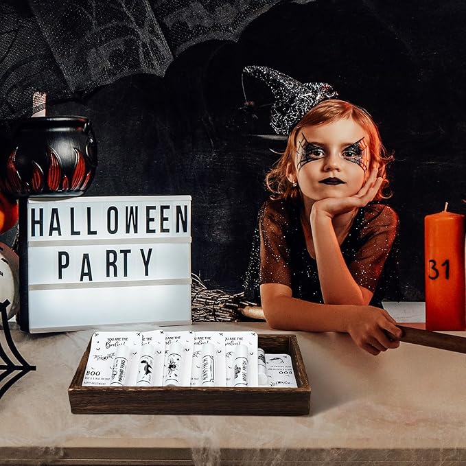 30 Pack Halloween Party Favors Bulk Skull Lip Balms Gifts Vintage Spooky Halloween Party Gifts Goodies Stuffers Small Thank You Gifts for Women Men Staff Coworkers Adults-VivaGrace Women