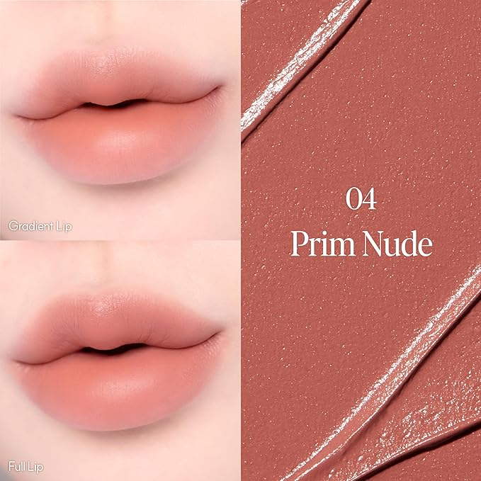 Espoir Couture Lip Tint Fitting Blur #4 Prim Nude 0.14oz | Soft and Creamy Color for Blurry Lip Look | Smudge-Proof Fixing Lip Stain | Lightweight and Comfortable Matte Finish-VivaGrace Women