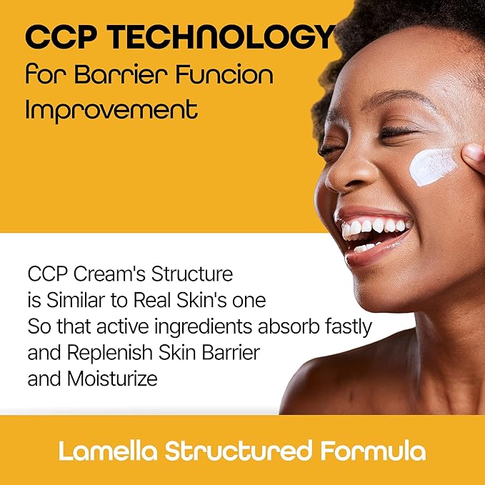 CCP Cream - 1.96 fl Oz - Barrier Hydrating & Moisturizing Cream with Ceramide, Centella asiatica extract and Panthenol for Kid & Adult, Hypoallergenic, Dermatest EXCELLENT-VivaGrace Women