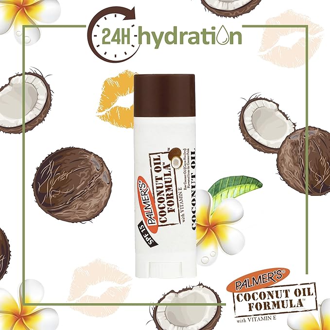 Palmer's Coconut Oil Formula Lip Balm with SPF 15, 0.15 Ounce-VivaGrace Women