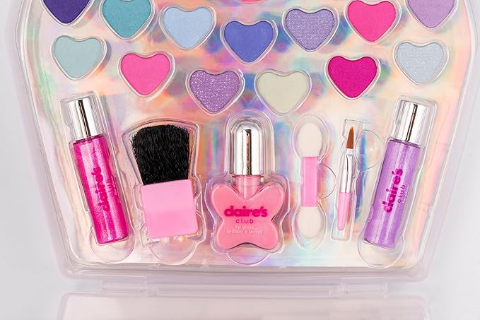 Claire's Club Pink Cupcake Makeup Case- Designed for Little Girls Ages 3 to 6-VivaGrace Women