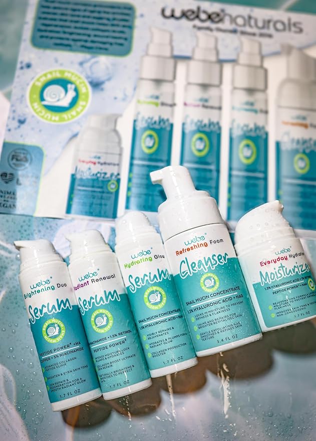 WEBE Hydration Snail Mucin Moisturizer – Hydrating Face Cream with Hyaluronic Acid, Retinol & Peptides for Smoother, Youthful-Looking Skin-VivaGrace Women