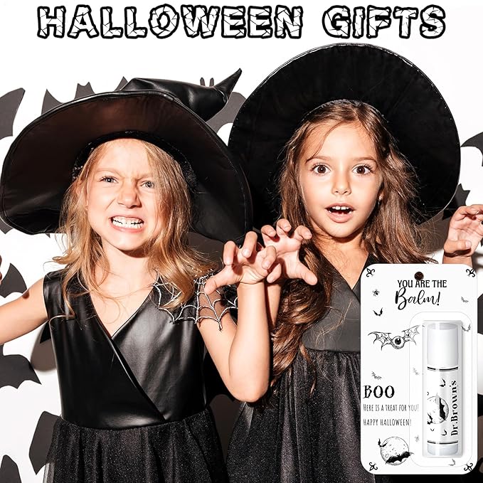 30 Pack Halloween Party Favors Bulk Skull Lip Balms Gifts Vintage Spooky Halloween Party Gifts Goodies Stuffers Small Thank You Gifts for Women Men Staff Coworkers Adults-VivaGrace Women