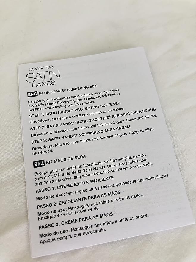 Mary Kay Satin Hands Pamering Set-VivaGrace Women