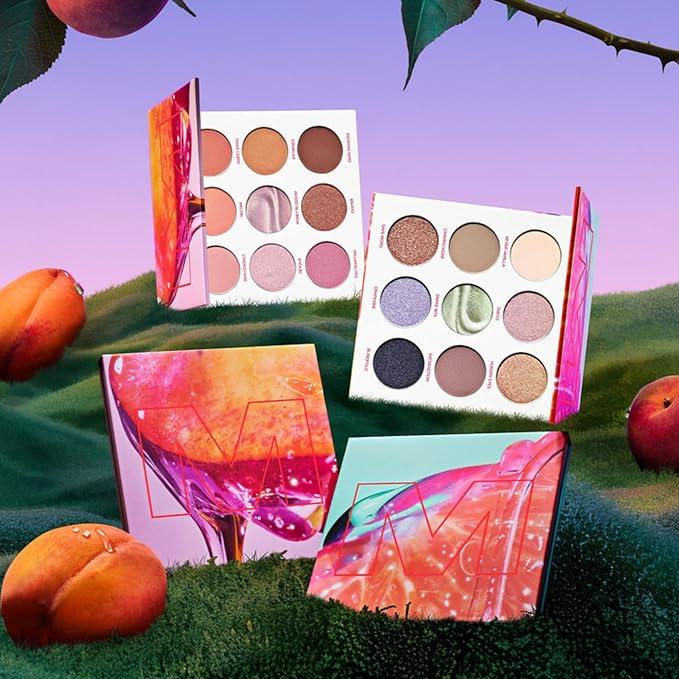 Morphe Forbidden Honey Artistry Palette - Foil-Effect Eyeshadow Palette with Matte, Shimmer & Foil Finishes - Pink & Brown Eyeshadow with Luminous Payoff (0.35 oz)-VivaGrace Women