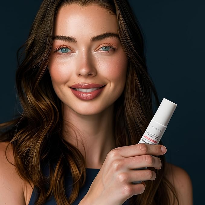 Alfie Hyaluronic Acid Lip Booster -Strawberry Flavor -15ml/0.5 Fl. Oz -Peptide Lip Treatment -Lip Plumper & Filler -Lip Serum & Moisturizer -Lip Volume Hydrating Treatment -Vegan Friendly, Non-Toxic-VivaGrace Women