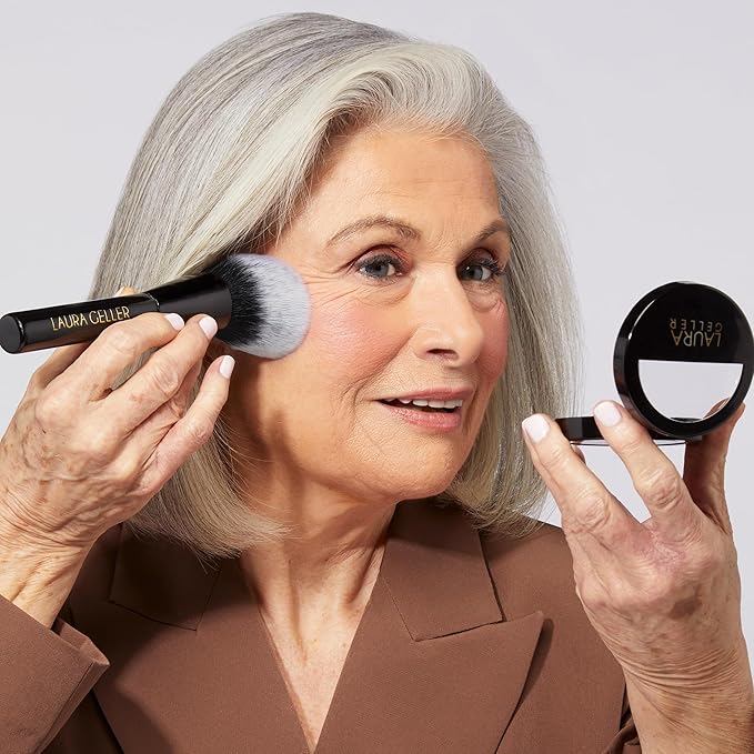 LAURA GELLER NEW YORK Bronze-n-Brighten Multipurpose Bronzer, Deep + Classic Bronzer Brush-VivaGrace Women