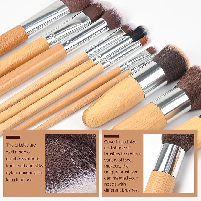 6 Colors Face Contouring Palette, with 11 Pcs Makeup Brush Kits, Light Color Combination Cosmetics Cream Contour and Highlighting Palette, Cover Dark Circles, Bruises, Age Spots, Blemish-VivaGrace Women