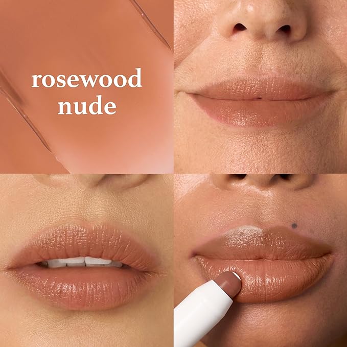 Julep It's Balm: Tinted Lip Balm + Buildable Lip Color - Rosewood Nude - Natural Gloss Finish - Hydrating Vitamin E Core - Vegan-VivaGrace Women