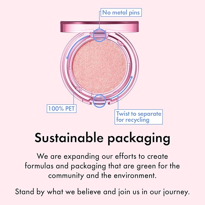 Amuse SEOUL Face Diamond Pink Diamond Highlighter | High Glossy Face Illuminator Highlighting Powder, Highlighter Makeup, Shimmer Glow, Rose & Gold Glow Highlighter, Cruelty-Free & Vegan (4.7g)-VivaGrace Women
