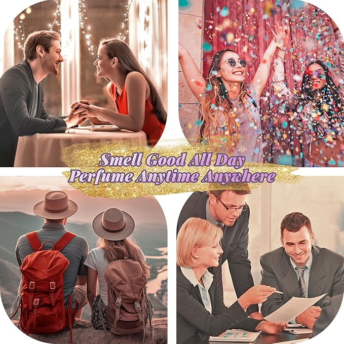 Perfume Travel Refillable Bottle,Genuine Leather Bottom-Filling Fragrances Perfume Atomizer,Mini Cologne Dispenser,Portable Sprayer Pocket Size for Cruise Car Trip Purse Gift 5ml (Purple)-VivaGrace Women