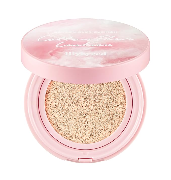 Cotton Blur Cushion SPF50+PA+++ - Skin Cover, Long-Lasting, Powdery Finish for a Flawless Look (19 Pure Cotton)-VivaGrace Women