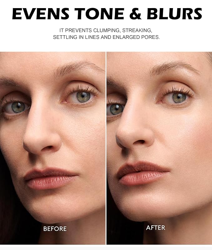 Soft Focus Liquid Concealer Foundation, Moisturizing High Coverage Liquid Foundation, Waterproof Long Lasting 24 HR Oil Control Foundation, Matte Lightweight Liquid Concealer for Women, 01-VivaGrace Women