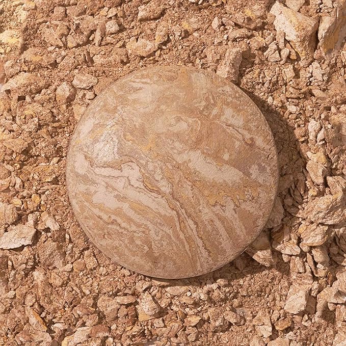 LAURA GELLER NEW YORK Award-Winning Baked Balance-n-Brighten To Go Color Correcting Powder Foundation - Medium - Buildable Light to Medium Coverage - Demi-Matte Natural Finish-VivaGrace Women