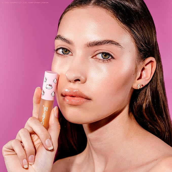 The Crème Shop x Hello Kitty Kawaii Kiss Moisturizing Lip Oil - Vanilla Mint Flavored-VivaGrace Women