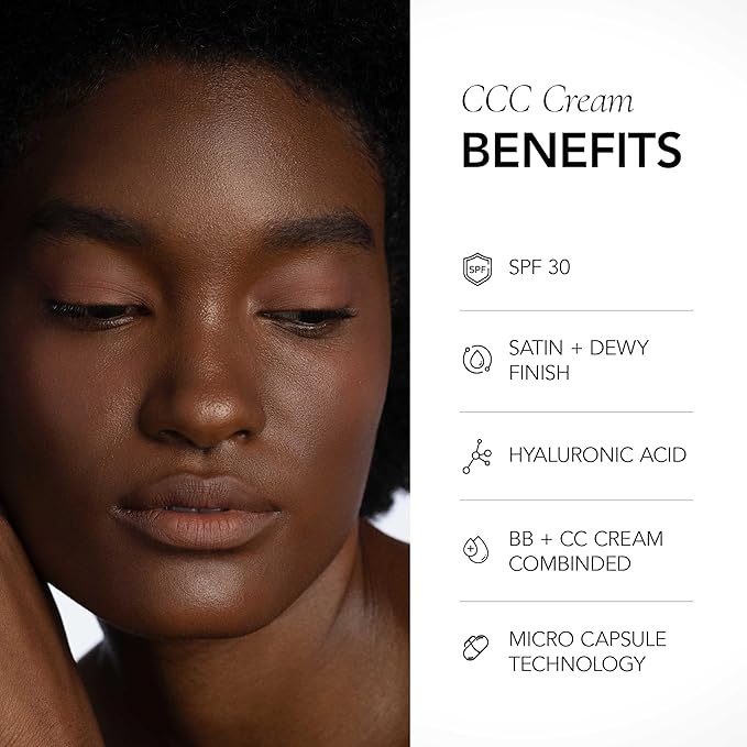CLE Cosmetics CCC Cream (Neutral Deep 503 / SPF 30) - Color Correcting With Sunscreen - Lightweight, Hydrating Foundation - BB & CC Hybrid - Light to Medium Coverage - 1 fl oz-VivaGrace Women
