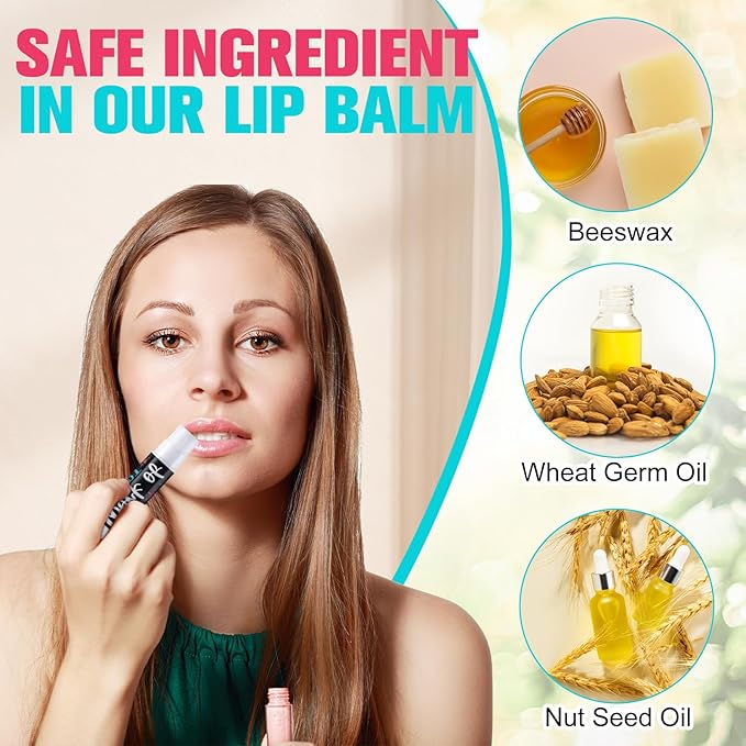 24 Pcs Nurse Appreciation Gifts Bulk Lip Balm Bulk for Women Nurses Thank You Gifts Honey Flavor Lip Balm Nursing Doctor Gifts for Nurse Week Graduation-VivaGrace Women