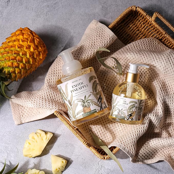 Liquid Hand Soap with Gift Box - Pure Nature's Embrace - Exotic Pineapple - 260ml/ 8.7 fl.oz