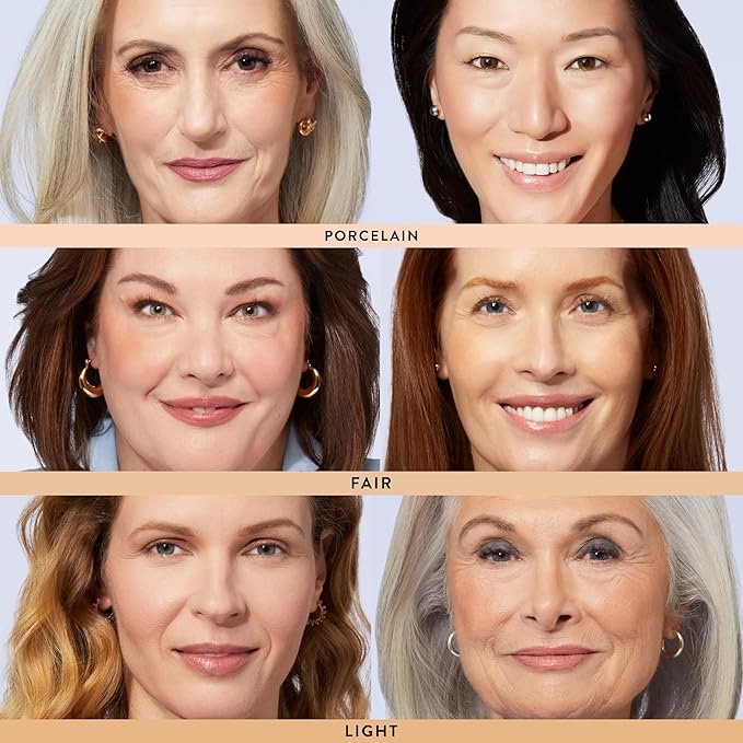 LAURA GELLER NEW YORK Baked Balance-n-Brighten Foundation with Kabuki Brush Makeup Set, Fair-VivaGrace Women