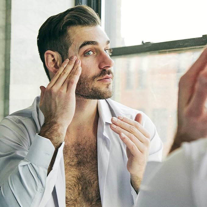 Brickell Men's Complete Defense Anti Aging Routine, Night Face Cream, Vitamin C Day and Night Serum, Facial Moisturizer w/SPF and Eye Cream, Natural and Organic, Scented, Skin Care Gift Set-VivaGrace Women