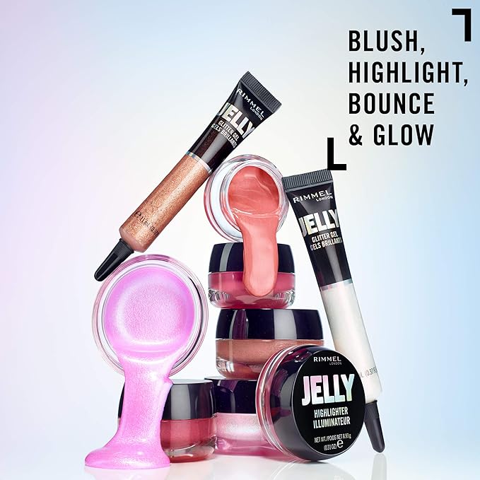 Rimmel London Jelly Gel Blush - 002 Cherry Popper Blush Women 0.19 oz-VivaGrace Women