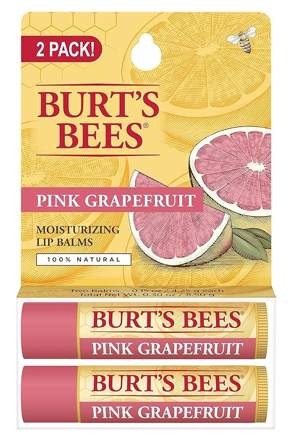 Pink Grapefruit Moisturizing Lip Balm Twin Pack-VivaGrace Women