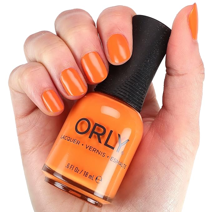 Orly Neon Nail Polish Colors for Summer | Bright Shades and a Confetti Topper for Summer Neon Nails | 0.6fl oz (A Vibe, 0.6 fl oz)