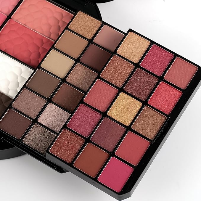 64 Colors cosmetic Kit Makeup Kit For Teens Make up Kits For Girls Makeup Palette Eyeshadow Makeup Mirror For Women Gift-VivaGrace Women