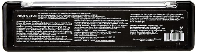 GEMS Glitter Palette Onyx Gems-VivaGrace Women