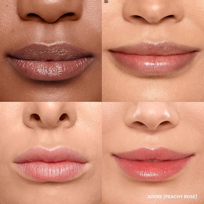 Wonderskin Wonder Blading Lip Stain Peel Off and Reveal Kit - Long Lasting, Waterproof Nude Lip Tint, Transfer Proof Natural Lip Stain Kit (Adore)-VivaGrace Women