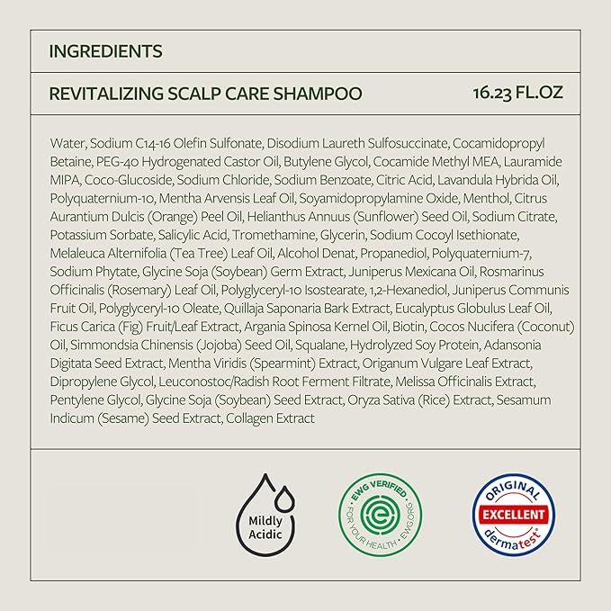 LAPCOS DR.14 REVITALIZING SCALP CARE SHAMPOO-VivaGrace Women