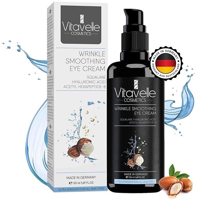 Eye Cream for Wrinkles - Eye Cream for Dark Circles and Puffiness and Wrinkle, Best Under Eye Cream for Wrinkles and Under Eye Wrinkle Repair, Anti Aging Skin Tightening Cream-VivaGrace Women