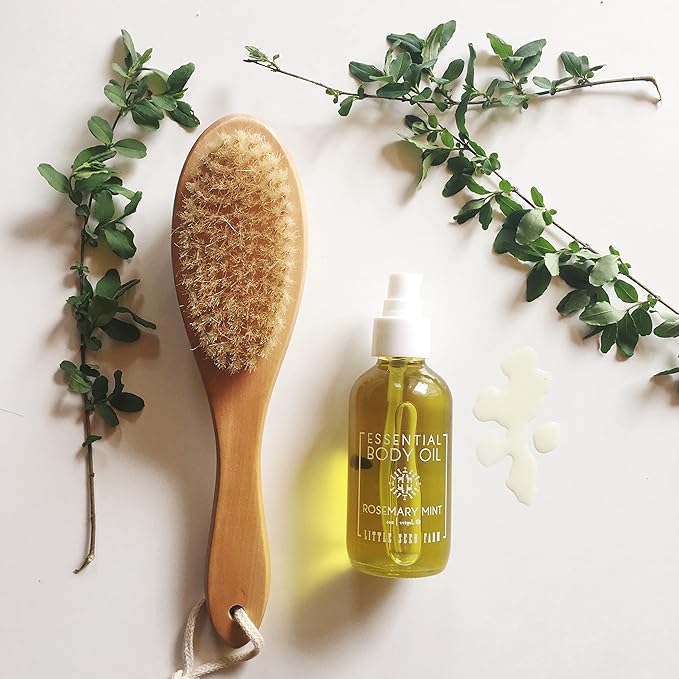 Little Seed Farm Essential Body Oil, Rosemary Mint, 4oz-VivaGrace Women