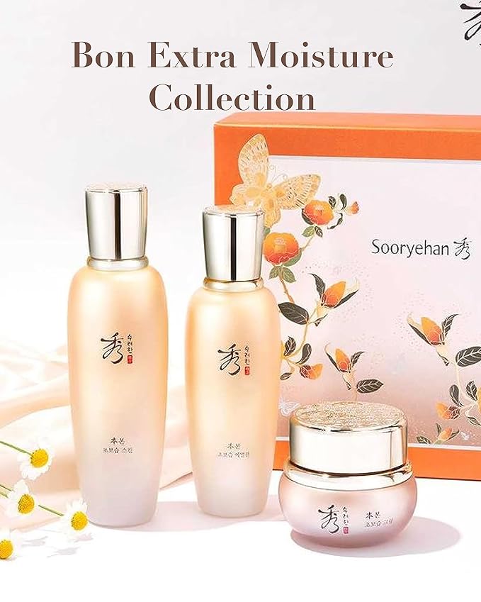 Sooryehan BON Extra Moisture Cream (1.7fl oz) - Premium Skin Moisturizer for Skin Barrier Night Repair, Red Ginseng | Korean Skincare-VivaGrace Women