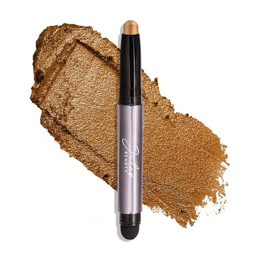 Julep Eyeshadow 101 Cream-to-Powder Waterproof Shadow Stick – Honey Gold Shimmer – Long-Lasting, Crease-Proof, Warm Golden Shimmer Cream Eyeshadow with Built-in Smudger-VivaGrace Women