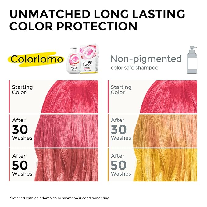 Ultra Color Safe Shampoo | Help Prevent Fading & Provide Subtle Color Replenishment | Prolong Color Vibrancy and Enhance Shine | Vegan & Cruelty-Free Formula | For Pink Color Treated Hair-VivaGrace Women