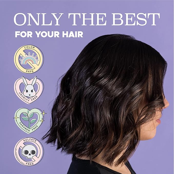 Luseta Biotin Shampoo and Conditioner for Hair - Thickening Shampoo for Thinning Hair - Infused with Argan Oil to Repair Damaged Dry Hair - Sulfate Free Paraben Free-2 x 16.9 fl oz-VivaGrace Women