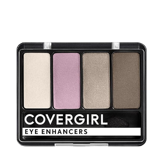 COVERGIRL - Eye Enhancers 4-Kit Eyeshadow, silky, sheer formula, double ended applicator, 100% Cruelty-free-VivaGrace Women