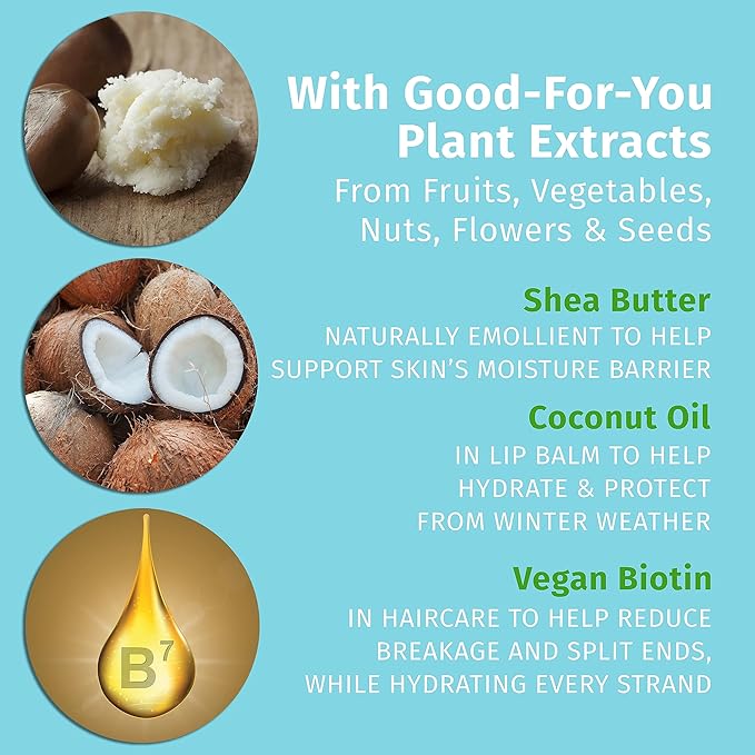 Hempz Twelve Days of Hydration Skin Care Gift Set (12-pack) - Candy Cane Moisturizer & Lip Balm, Vanilla Moisturizer, Pineapple & Melon, Original, & Triple Moisture Shampoo, Conditioner & Moisturizer-VivaGrace Women