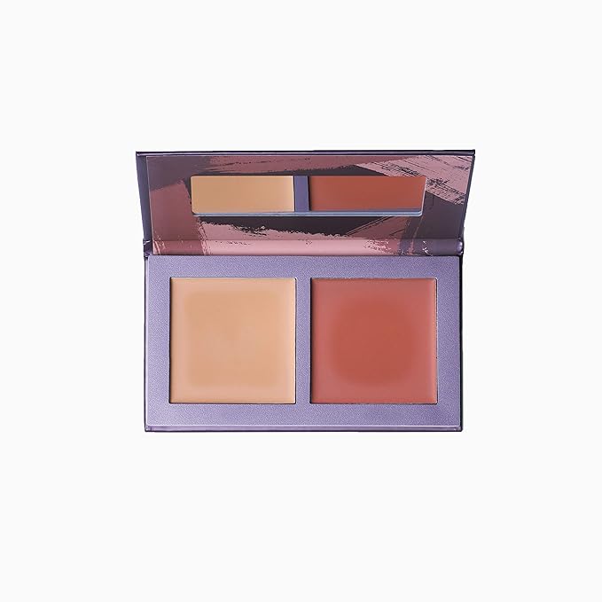 Jecca Blac Sculpt and Soften Contour Palette, Creamy Formula with Natural Finish, Medium Coverage, Gender Neutral and LGBTIQA+ Inclusive Make Up, Light, 12g-VivaGrace Women