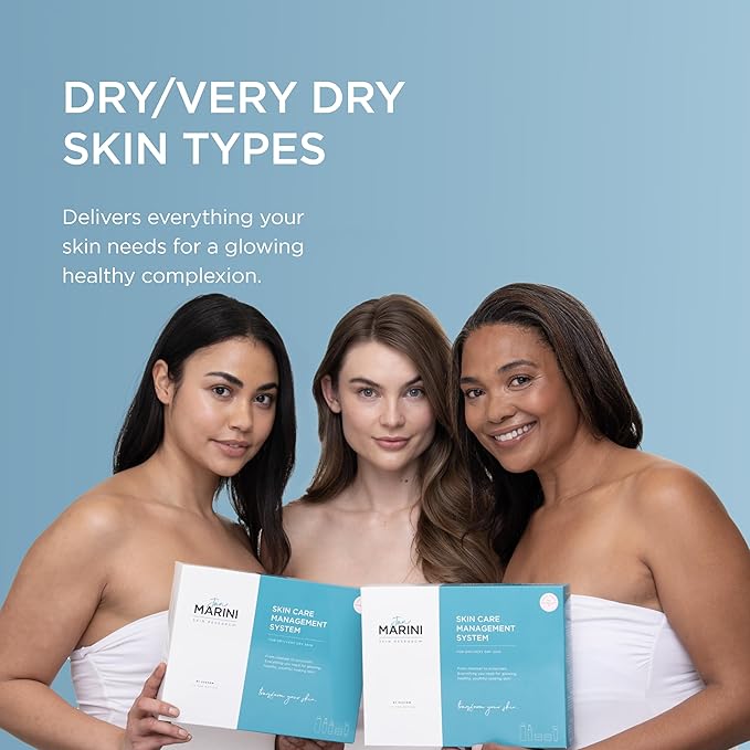 Jan Marini Skin Research Skin Care Management System - With Marini Physical Protectant Tinted SPF 45 - Dry/Very Dry Skin-VivaGrace Women