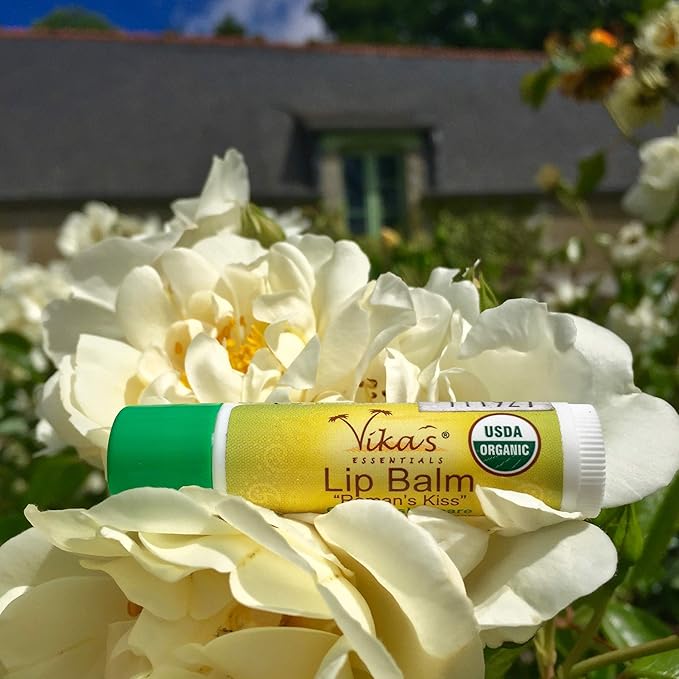 Vika's Essentials Certified Organic Lip Balm 'Roman's Kiss'-VivaGrace Women