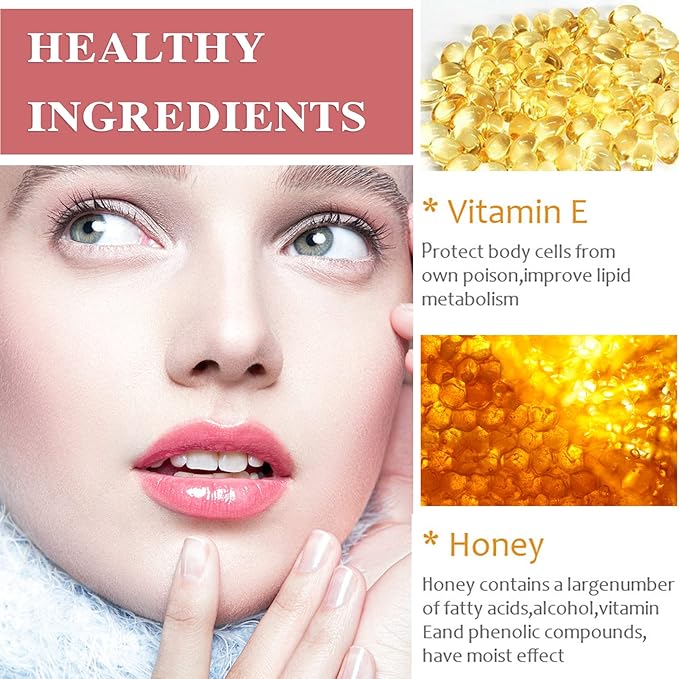 Lip Plumper Lip Gloss,Lip Maximizer Balm Plumper Lip Plumping Serum,Heathly Lip Moisturizer Enhancer Hydrated Lips,Reduces Improves Dry Lip Lines Lip Plumping Gloss Lip Extreme Volume-VivaGrace Women