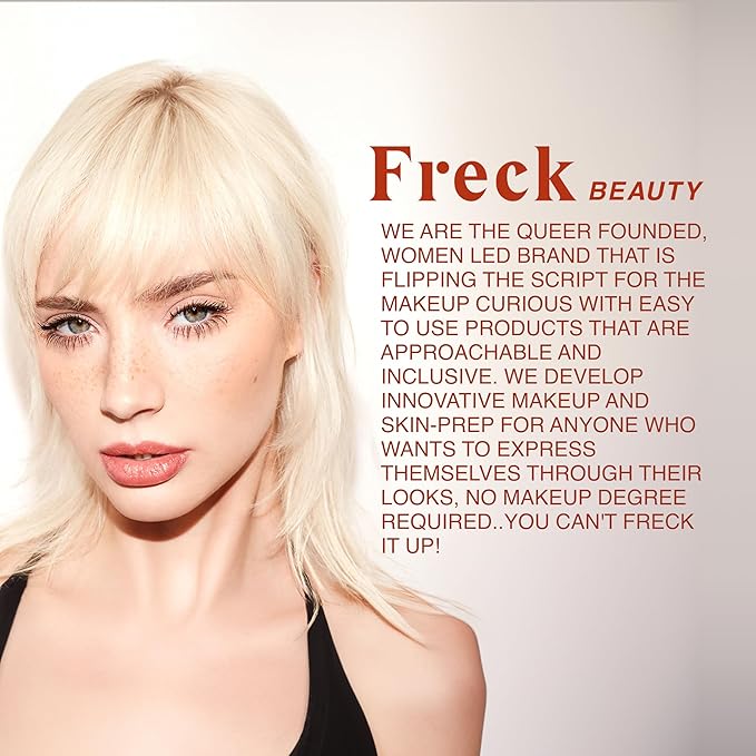 Freck Beauty, The Original Freckle Pen, Mini – Natural-Looking, Buildable and Long-Lasting Faux Freckles with Clean, Vegan Formula, All Skin Tones (FRECK OG)-VivaGrace Women