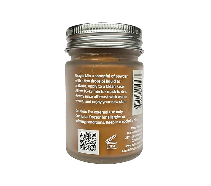 100% Natural Vitamin A Clay Mask 120g All Clay & No Water-VivaGrace Women