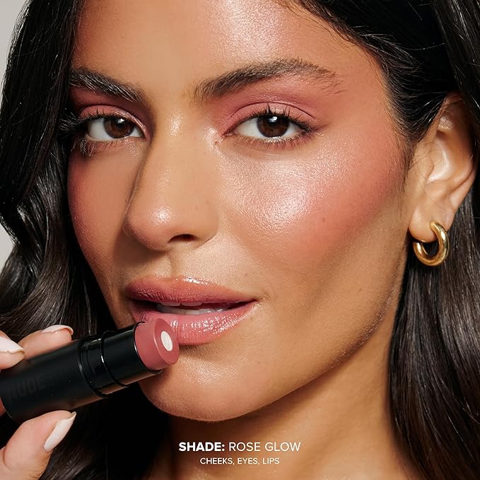 Nudies Matte + Glow Core All Over Face Blush Color - Rose Glow-VivaGrace Women