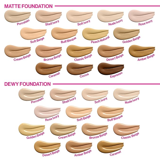 wet n wild Photo Focus Dewy Liquid Foundation Makeup Soft Beige & Buff Bisque, Packaging May vary-VivaGrace Women