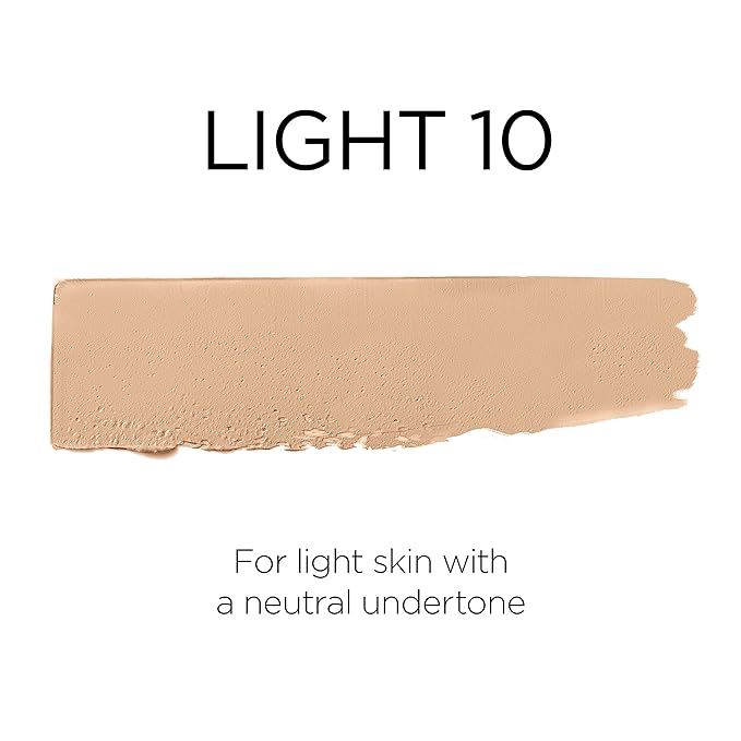 L'Oreal Paris Age Perfect 4-in-1 Tinted Face Balm Foundation with Firming Serum, Light 10, 0.61 Ounce-VivaGrace Women