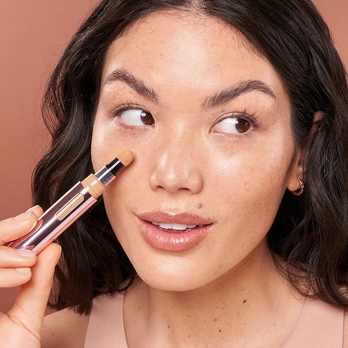 Mally Beauty - The Plush Pen Brightening Concealer Stick - Fair - Hydrating Turmeric, Vitamin E, and Hyaluronic Acid Infused Formula - Medium Buildable Coverage with a Natural, Smooth Finish-VivaGrace Women